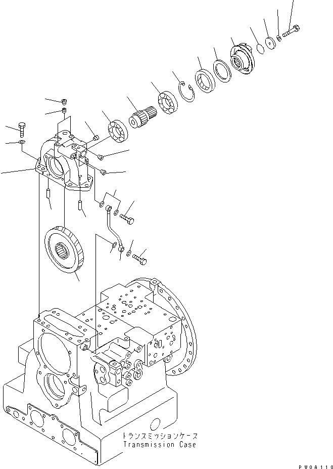Шестерня 12G-15-52850 KOMATSU