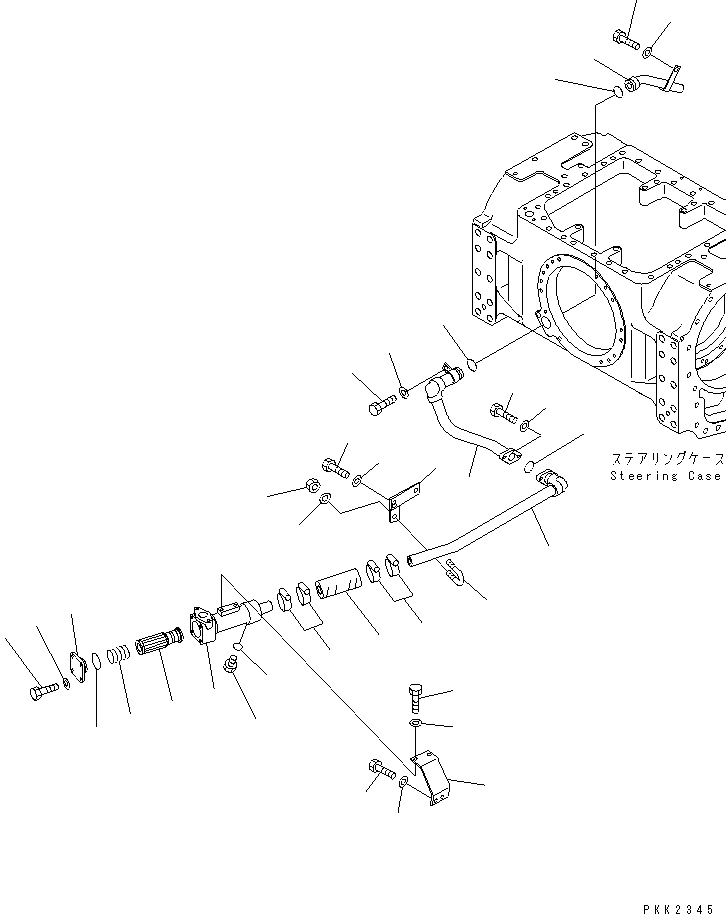 Кронштейн 12G-49-51180 KOMATSU