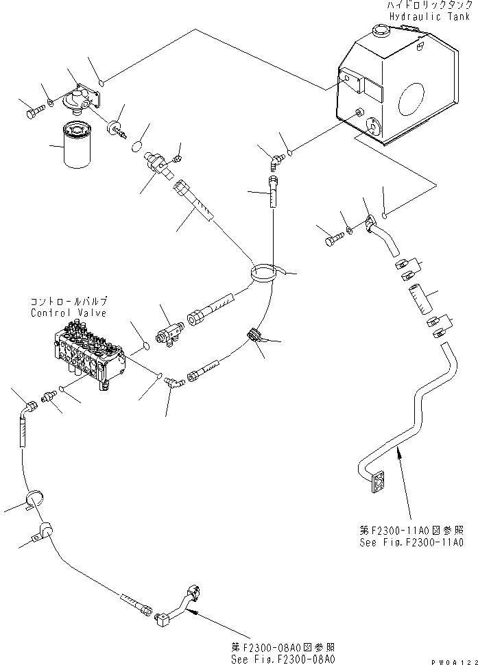 Шланг 12G-62-51430 KOMATSU