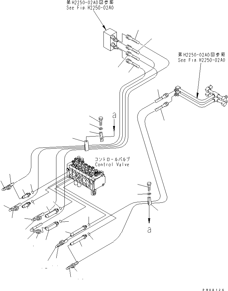 Угольник 20T-62-64280 KOMATSU