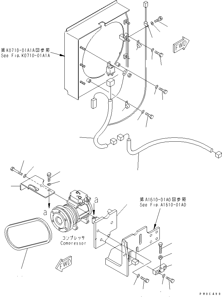 Жгут проводов 12G-Z11-1750 KOMATSU
