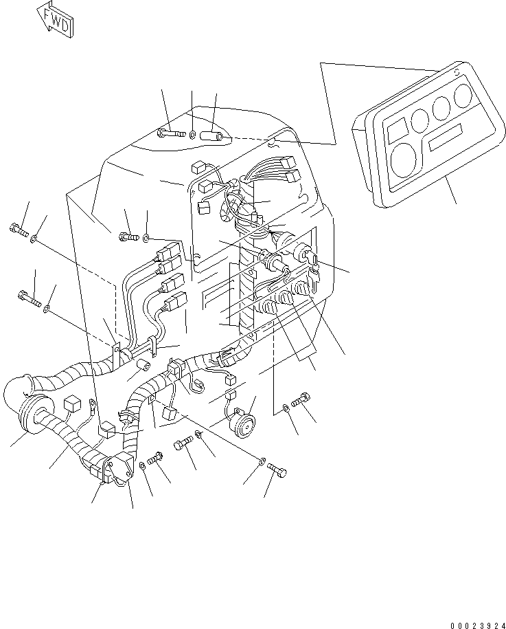 Жгут проводов 12G-06-64230 KOMATSU