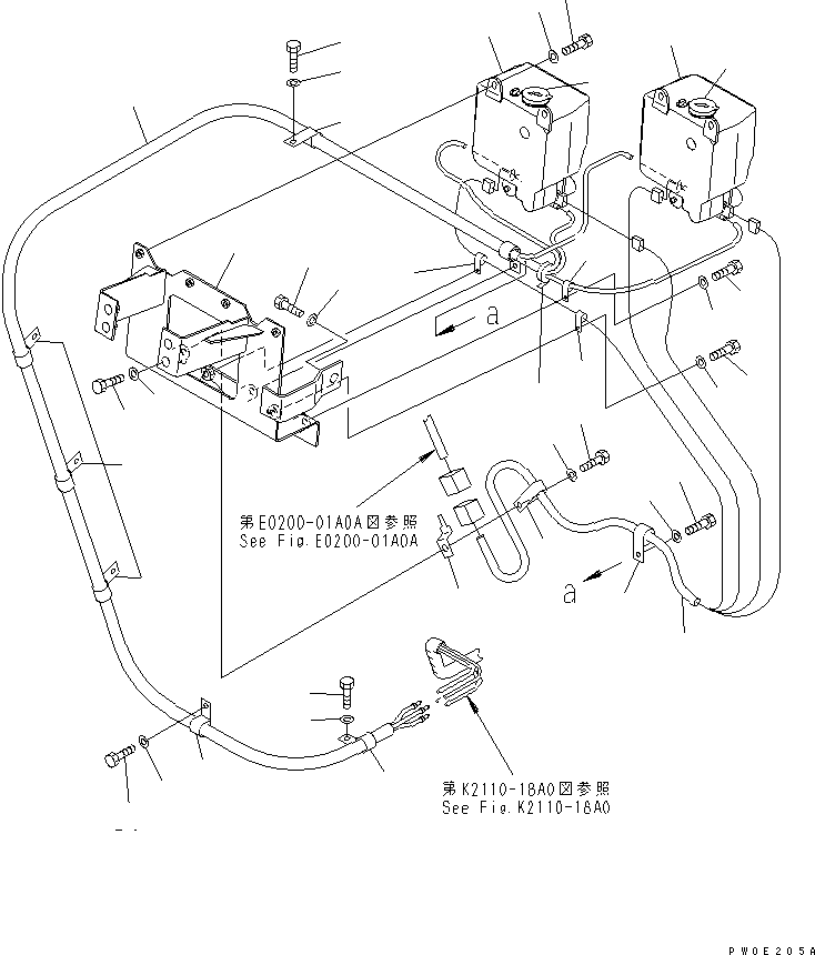 Жгут проводов 12G-06-64210 KOMATSU