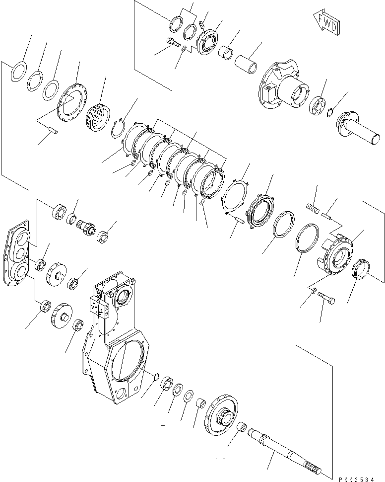 Подшипник 06043-00207 KOMATSU