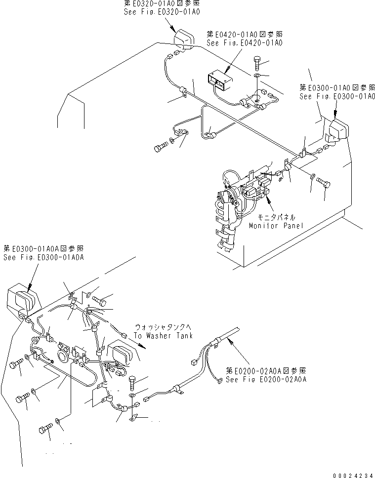 Жгут проводов 12G-06-64140 KOMATSU