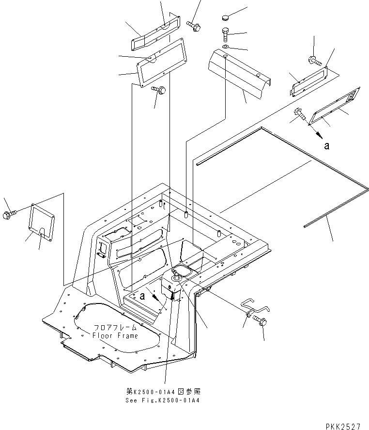 Ручка 12G-54-54450 KOMATSU