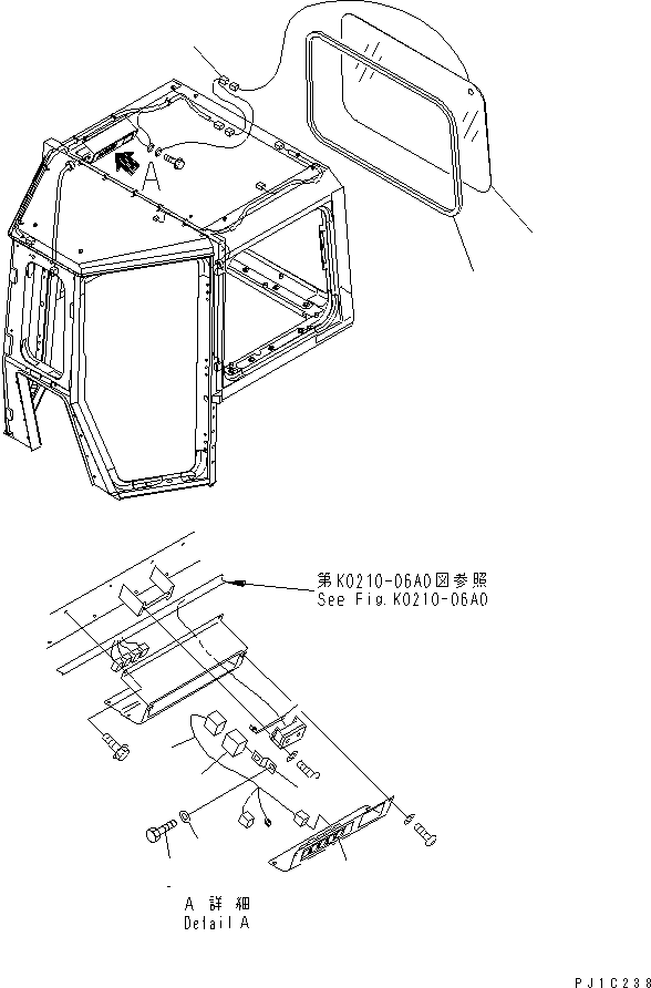Кронштейн 198-Z11-3740 KOMATSU