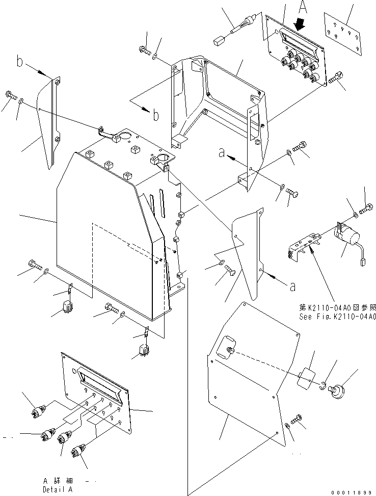 Жгут проводов 198-06-62140 KOMATSU