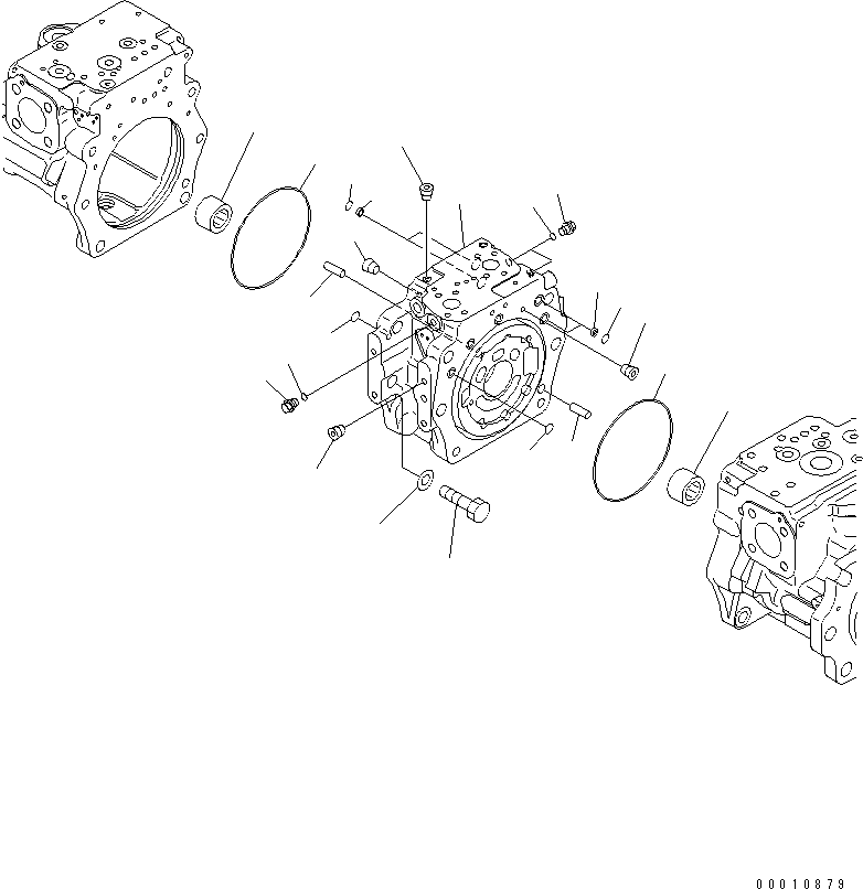 Насос в сборе (708-2G-01060) KOMATSU