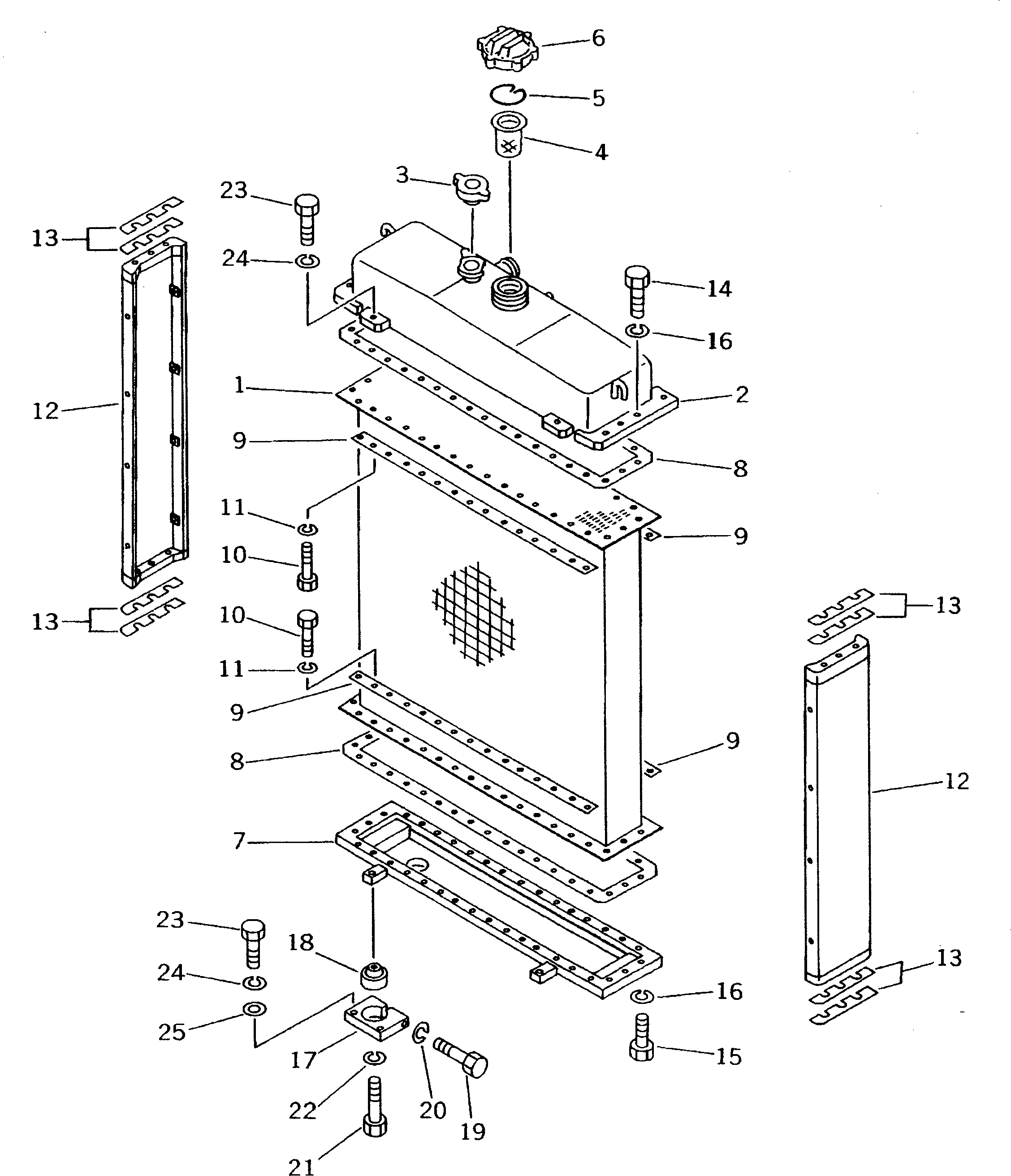 TANK,LOWER 13F-03-31130 KOMATSU