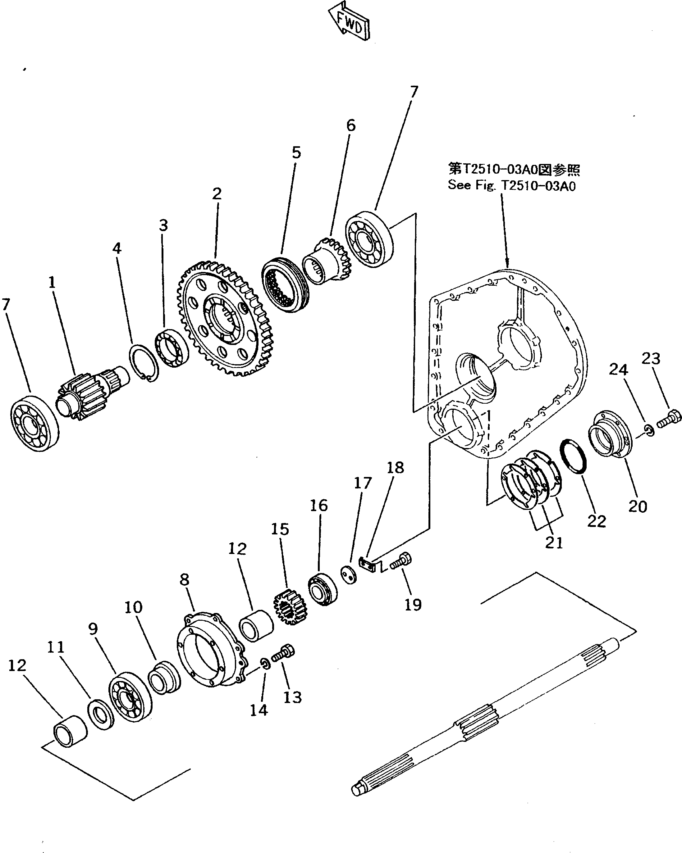 BEARING,TAPER ROLLER 06002-32309 KOMATSU