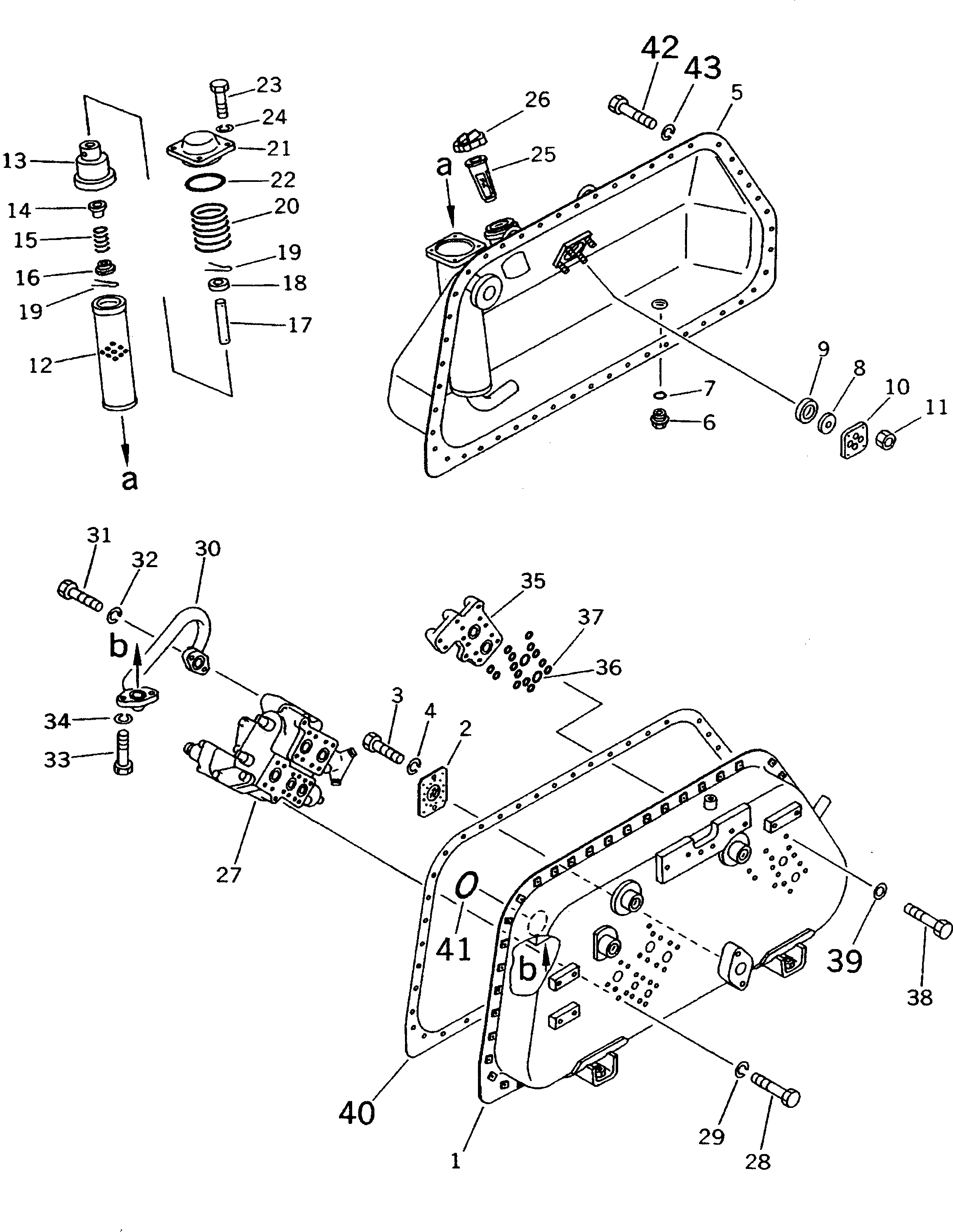 TANK VALVE ASS'Y 13F-60-32001 KOMATSU