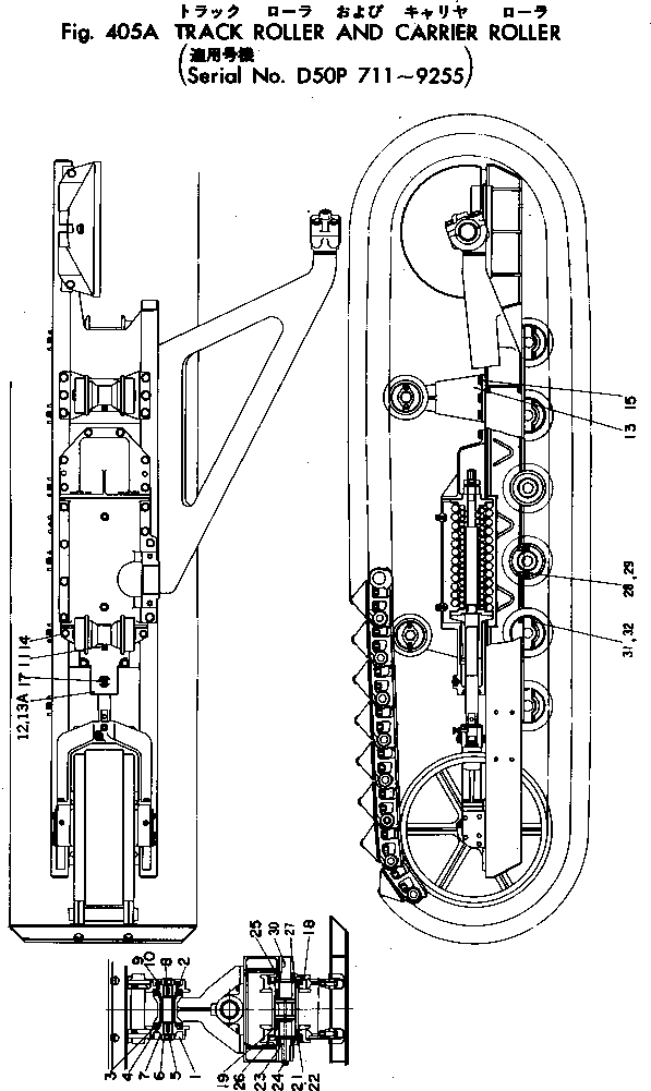 Упорное кольцо D50-78D KOMATSU