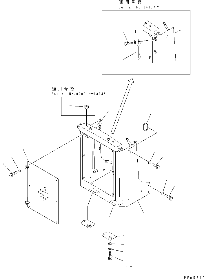 GUARD,RADIATOR 13F-54-31210 KOMATSU