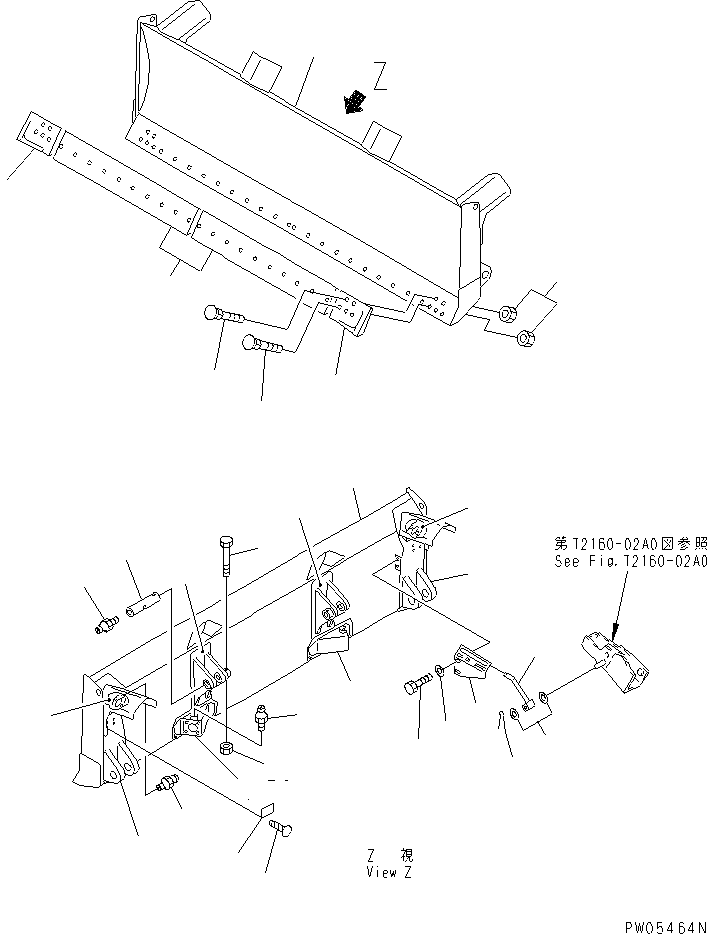 Пластина 13F-70-31310 KOMATSU