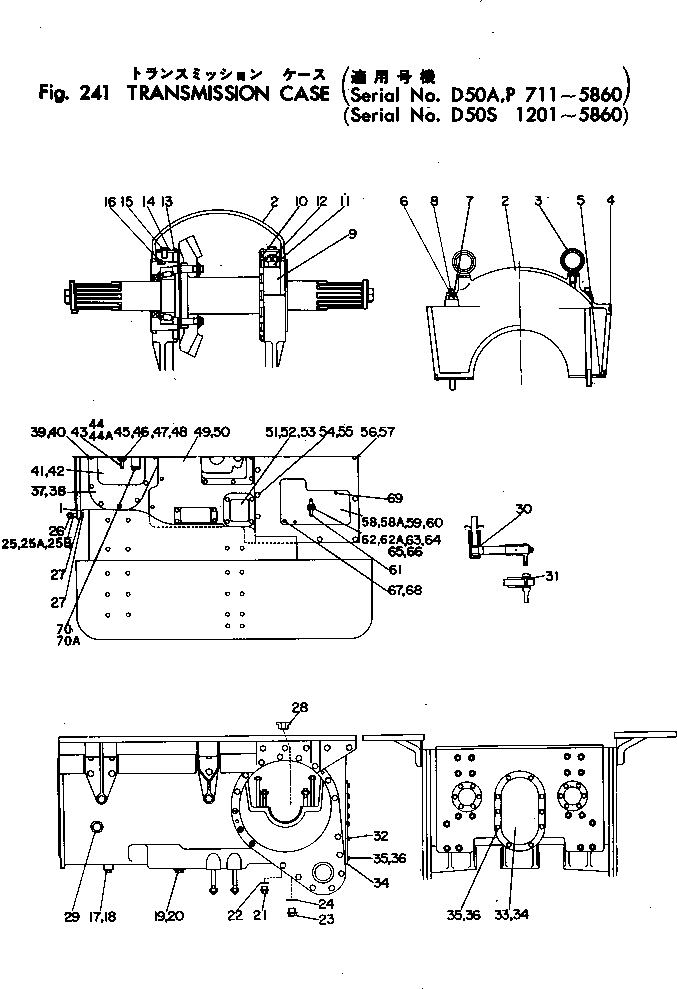Пробка D50-G183A KOMATSU