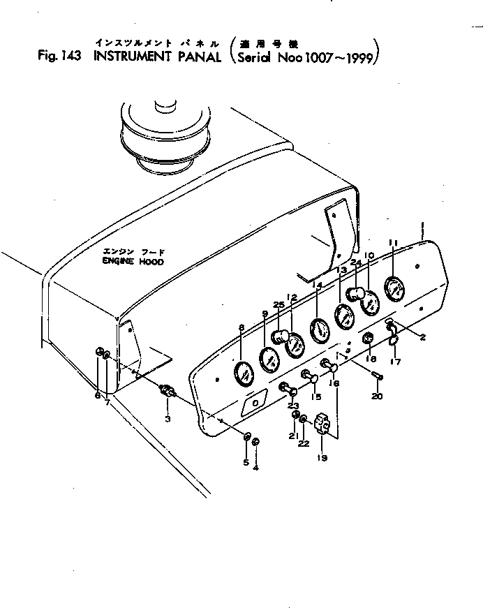 GAUGE,OIL TEMPERATURE 135-06-12240 KOMATSU