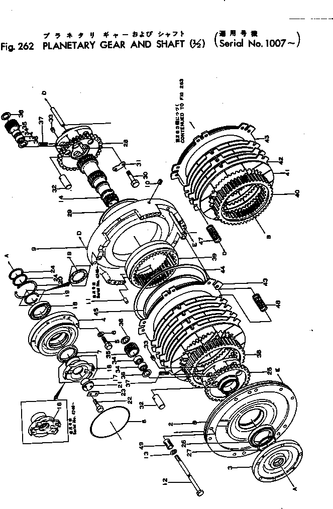 трансмиссия в сборе (135-14-00066) KOMATSU