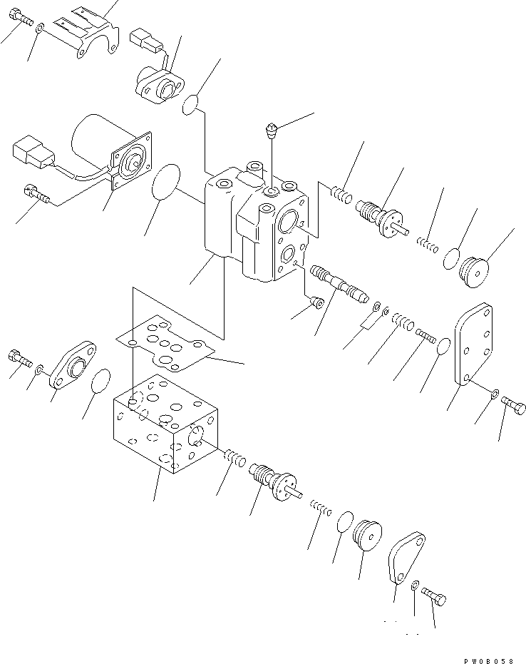 Корпус 19M-15-15510 KOMATSU