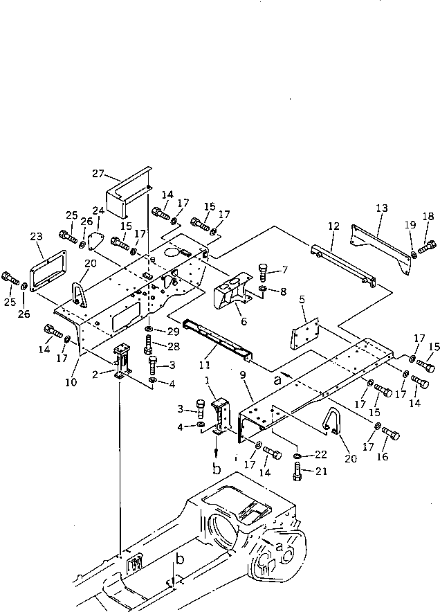 FENDER,R.H. (WITH CAB AND FARMING) (D65P) 144-B50-1230 KOMATSU