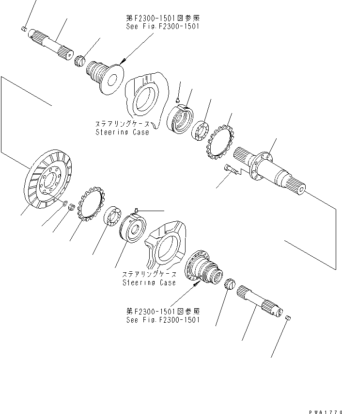 GEAR,BEVEL (D60P) 14X-22-11110 KOMATSU