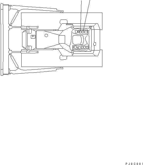 Маркировочная табличка 14X-860-1410 KOMATSU