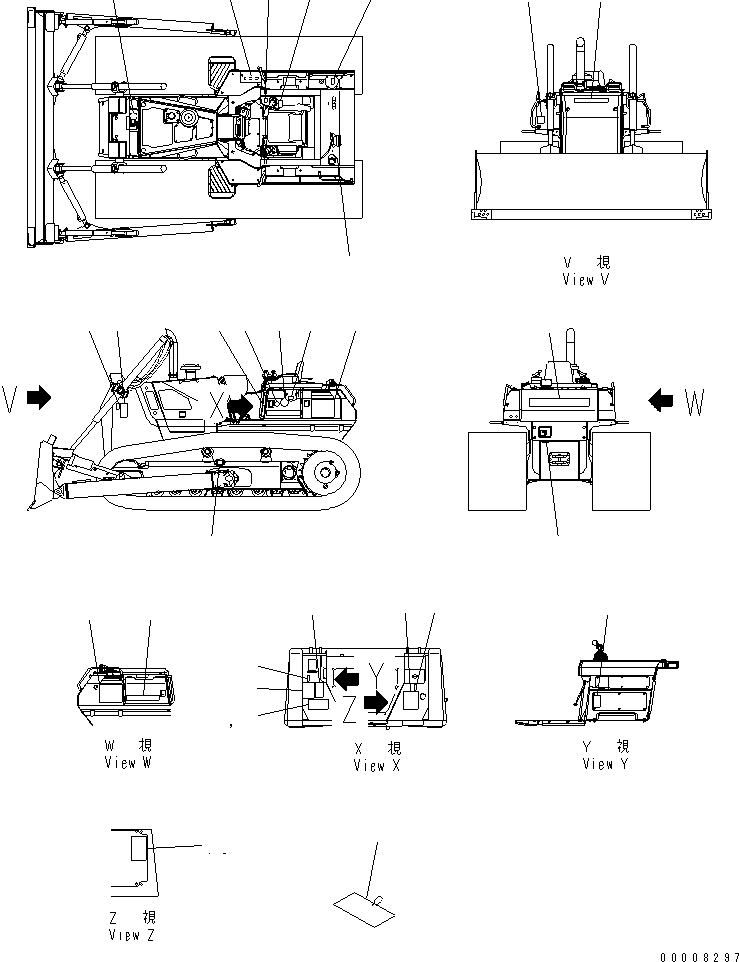 PLATE,LABOR SAFETY AND HYGINE LAW 14X-98-31410 KOMATSU