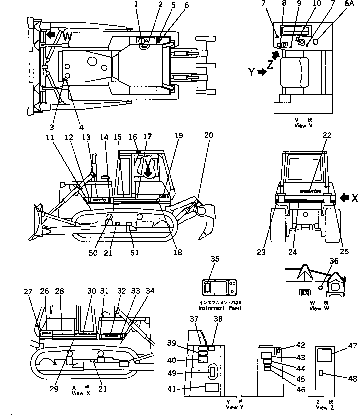 Схема смазки 154-98-35360 KOMATSU