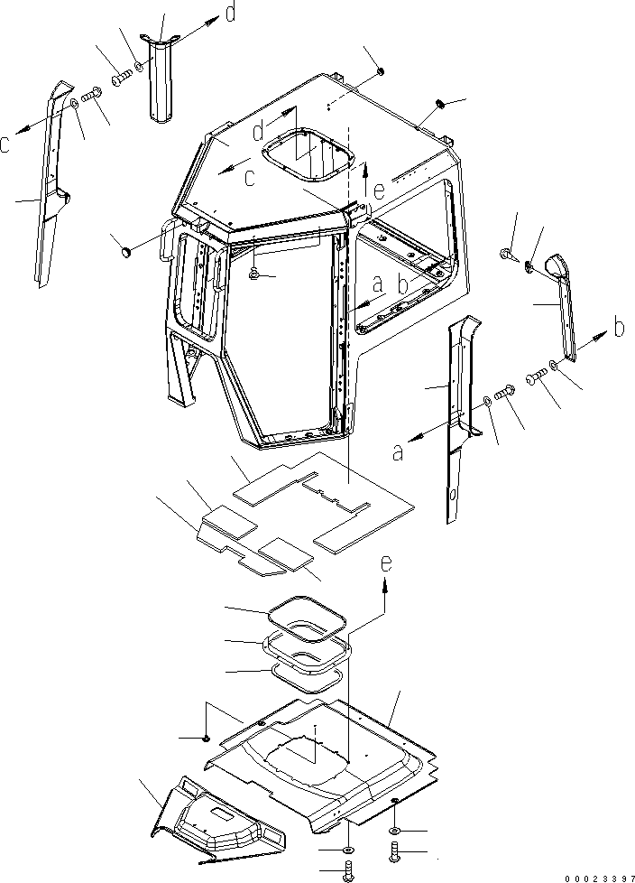 Лист 17A-Z11-4170 KOMATSU