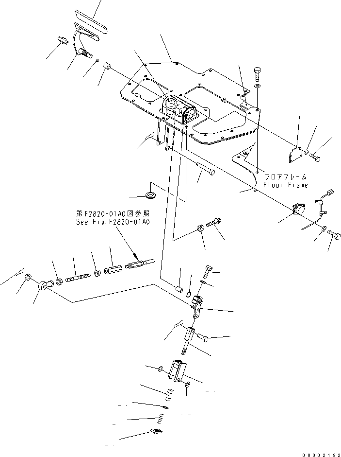 Палец 17A-43-28620 KOMATSU