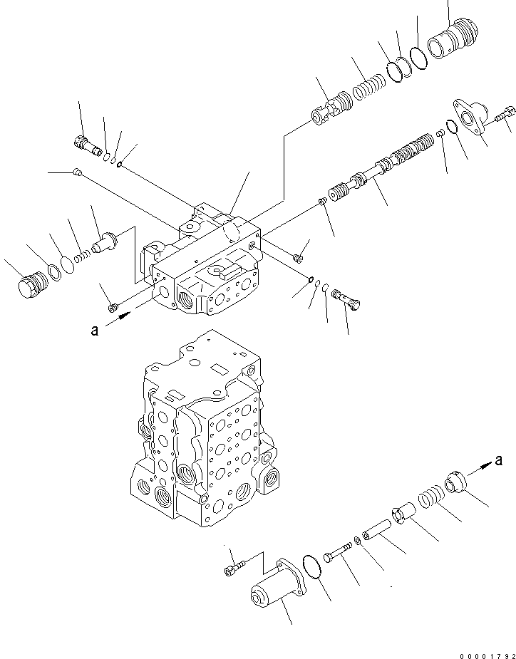 VALVE ASS'Y,CHECK 723-60-24500 KOMATSU