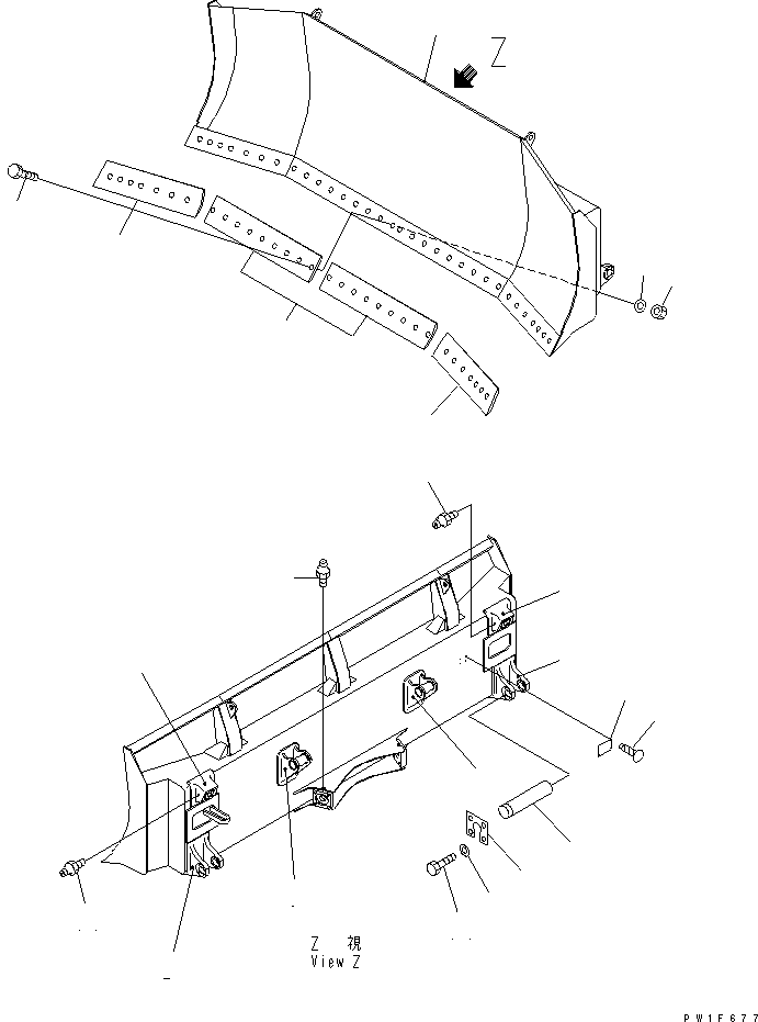 EDGE,L.H 154-929-6130 KOMATSU