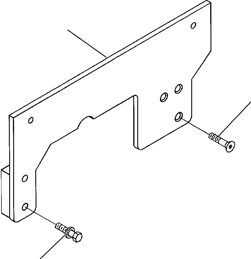 BRACKET, MUFFLER 6731-11-5430 KOMATSU