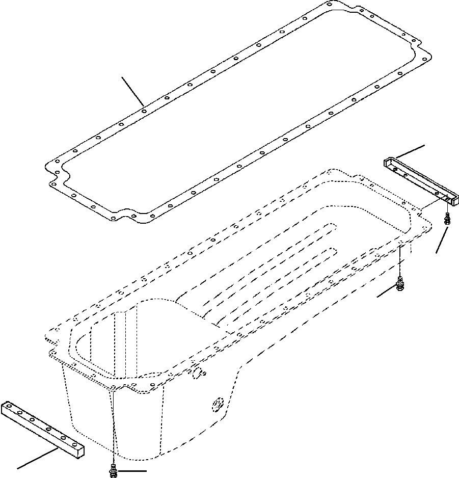 GASKET, OIL PAN 1310 902 H1 KOMATSU