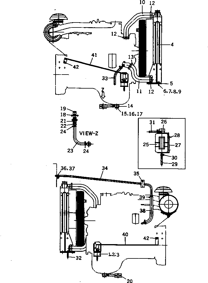 HOSE,(SEE FIG.A9510-01A0) (6735-61-1320) KOMATSU