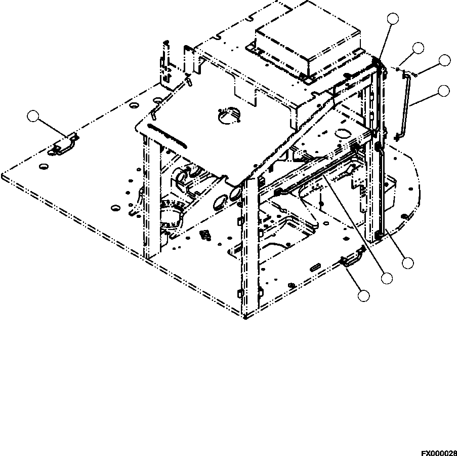 Ручка 4A1-46-10490 KOMATSU