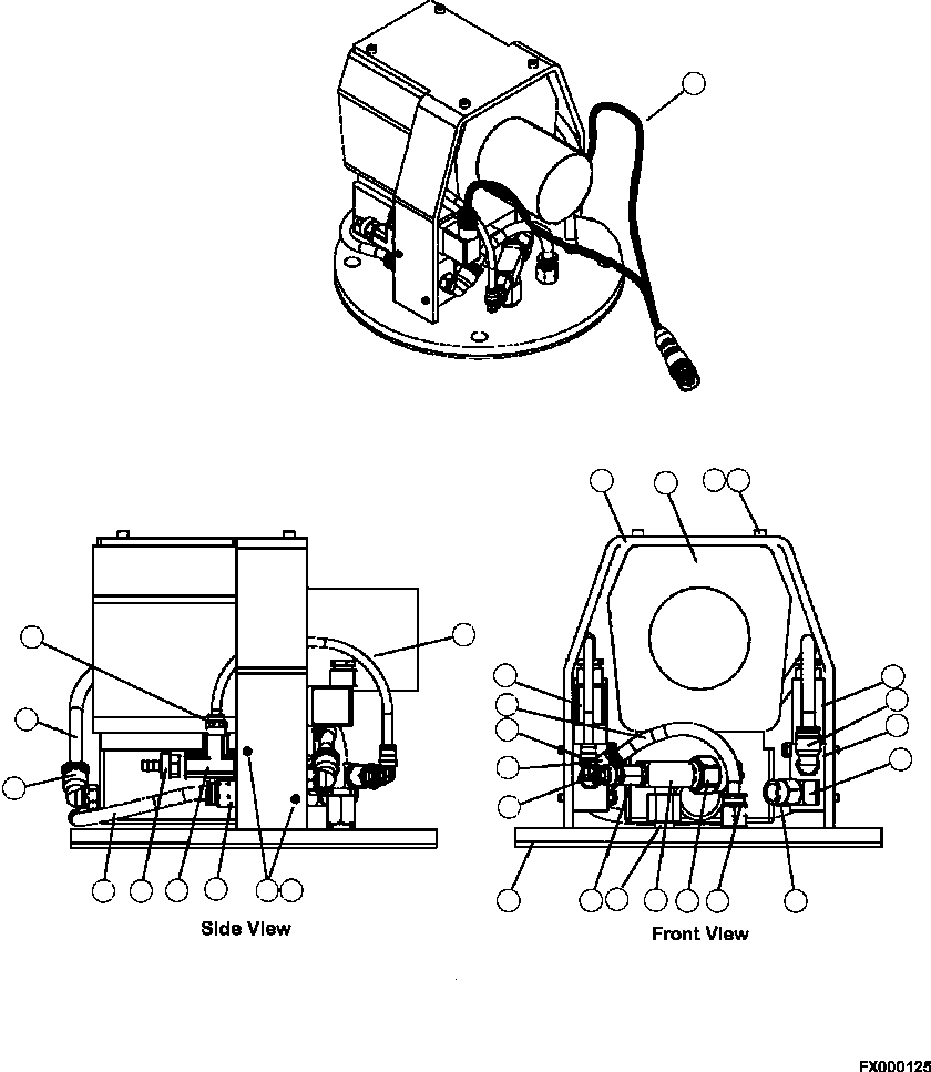Переходник 28592KF KOMATSU