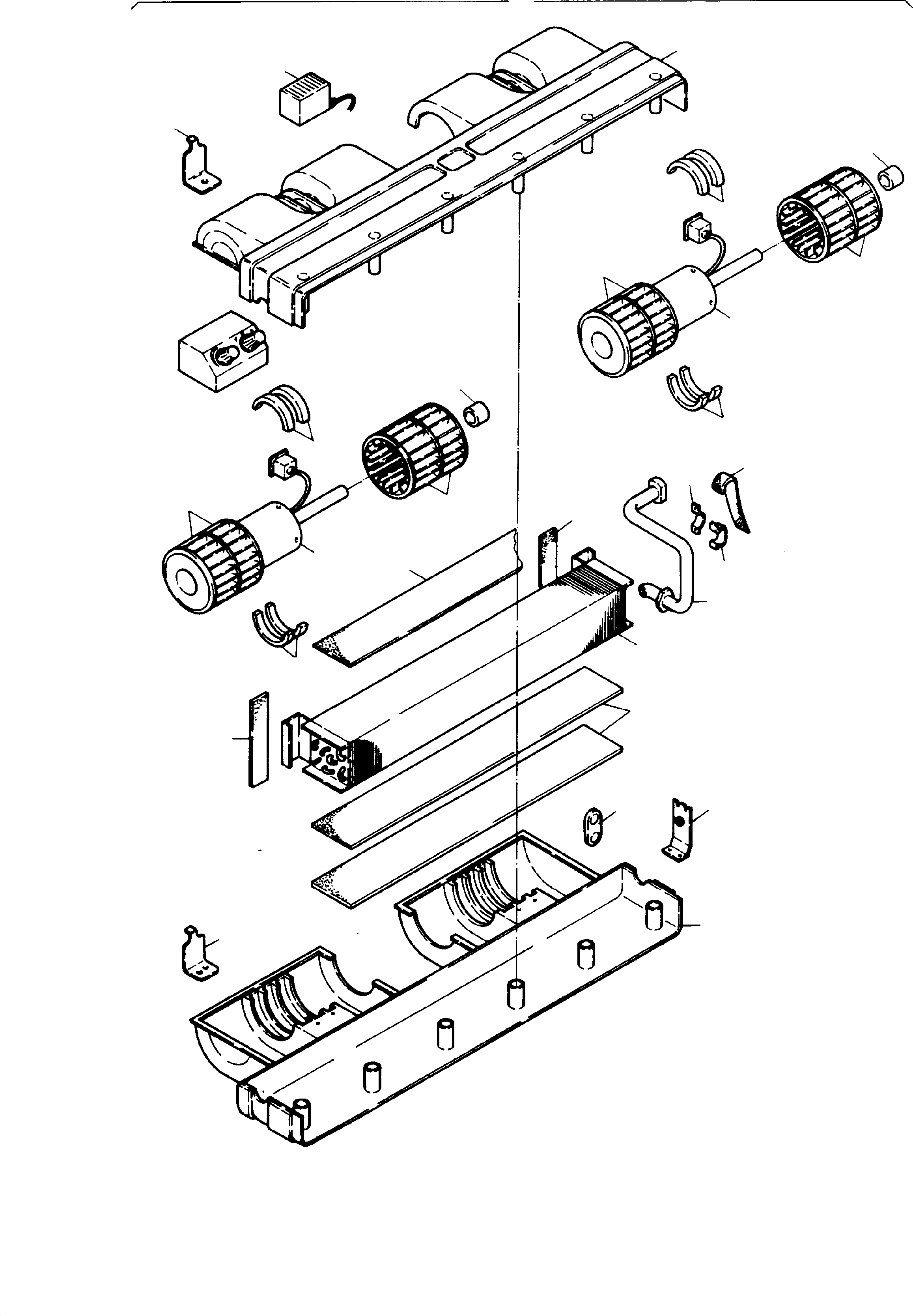 Air conditioning unit 576 348 40 KOMATSU