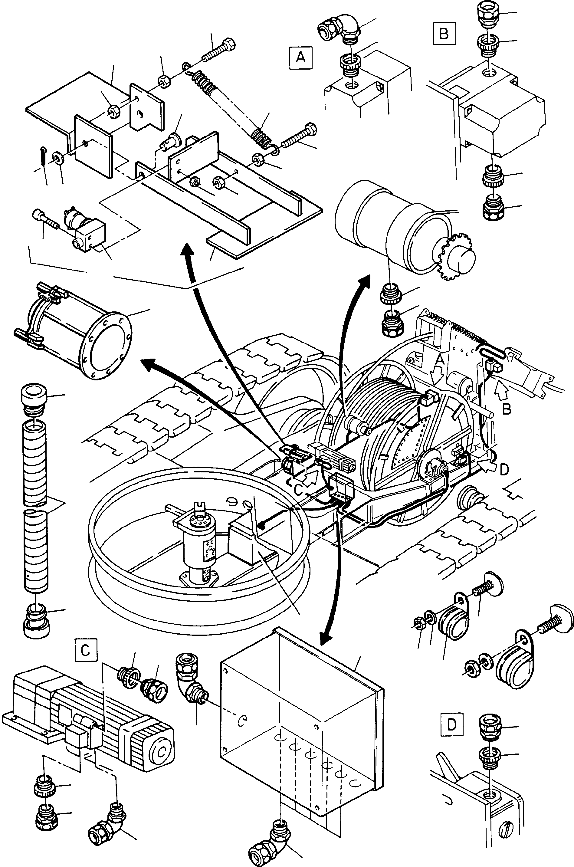 Защёлка 561 847 40 KOMATSU