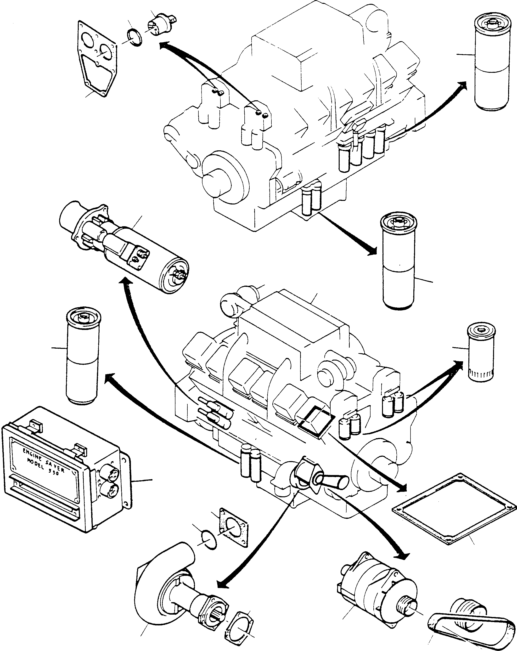 Belt (5 Rib; Generator) 690 380 73 KOMATSU