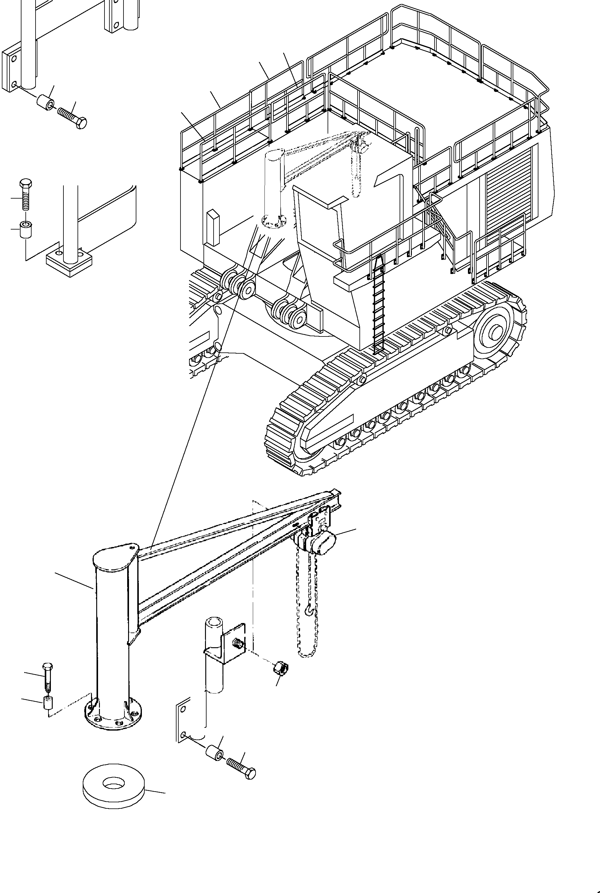 Направляющая 915 012 40 KOMATSU