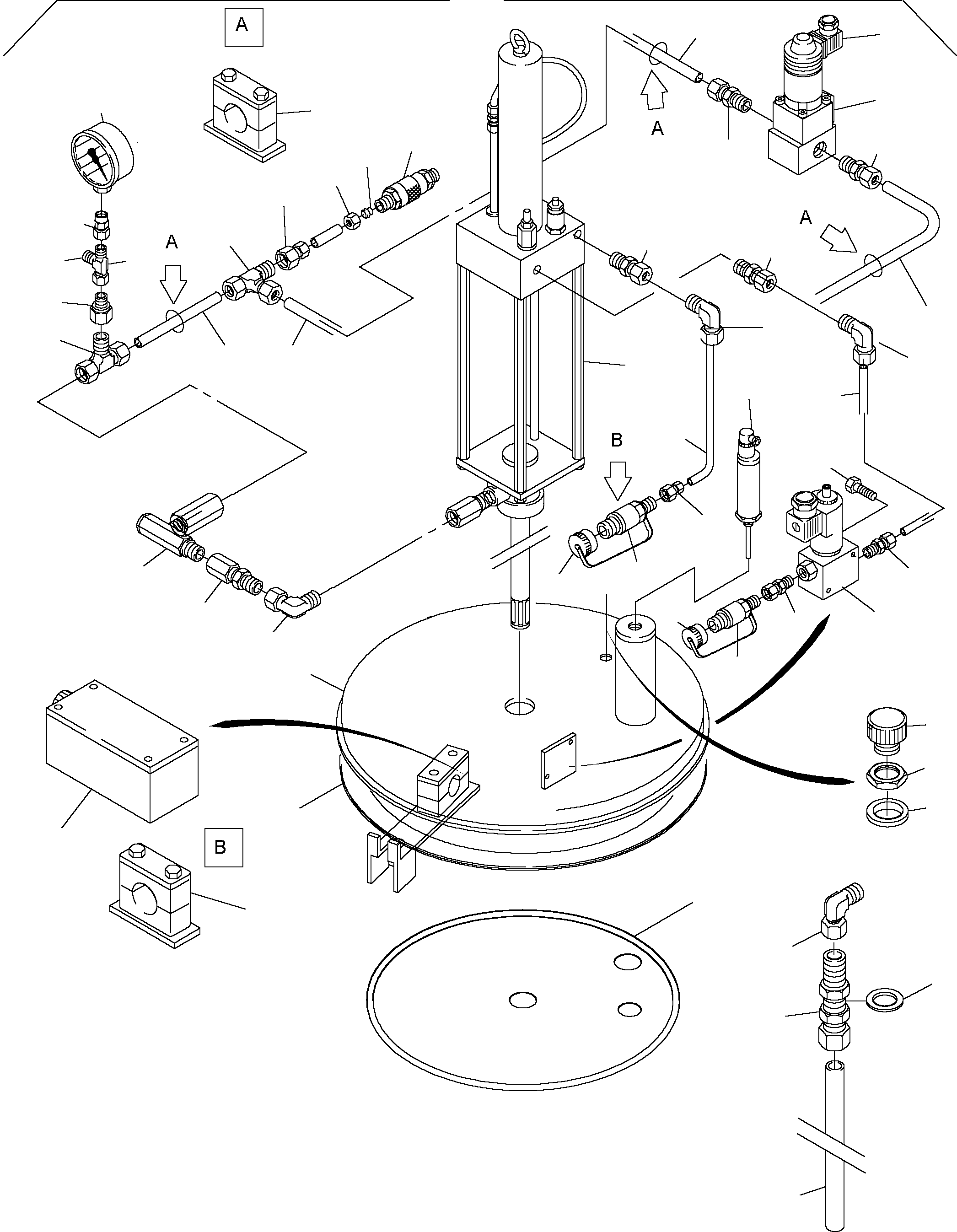 Junction box assy. 770 404 73 KOMATSU