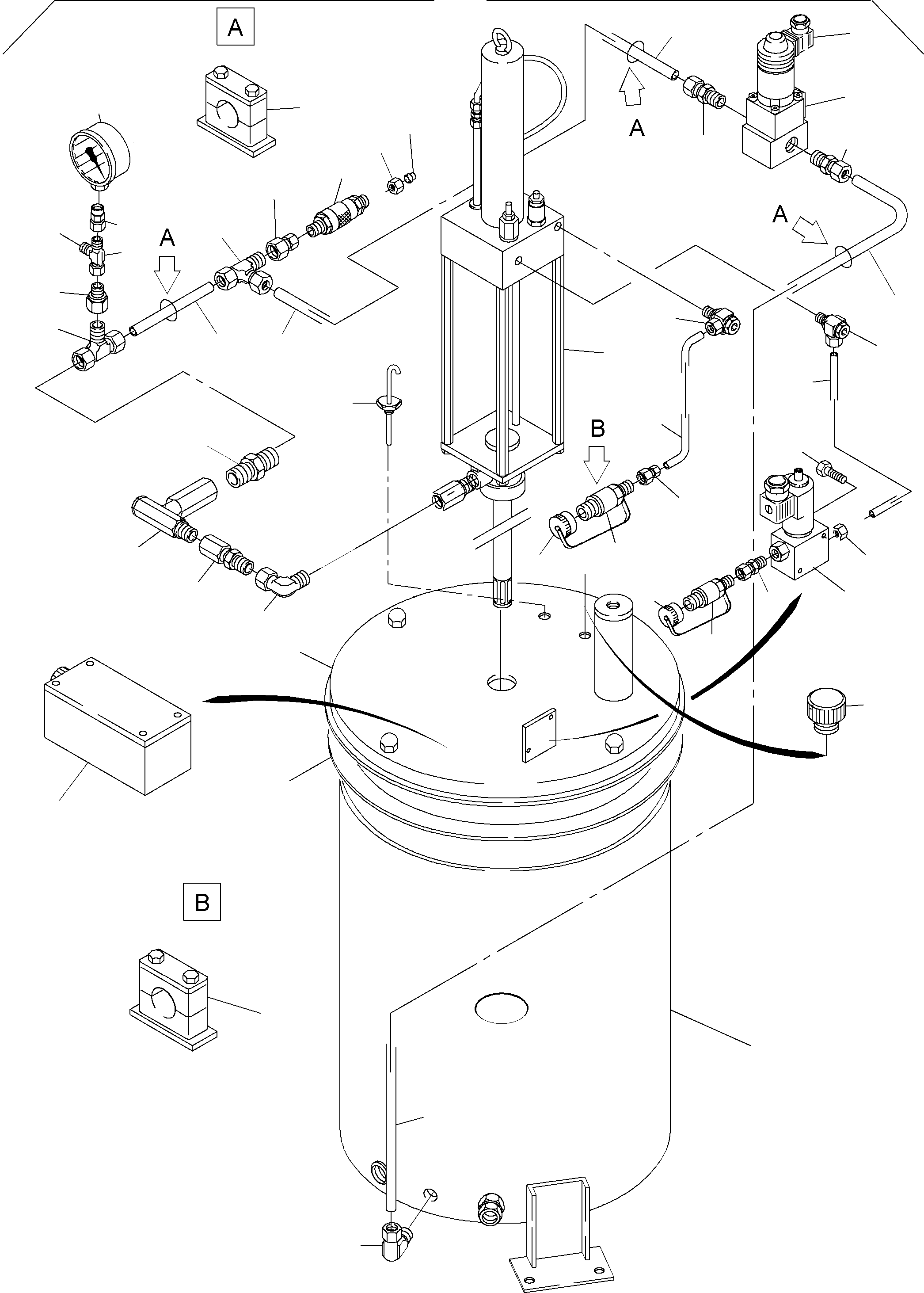 Junction box assy. 792 040 73 KOMATSU