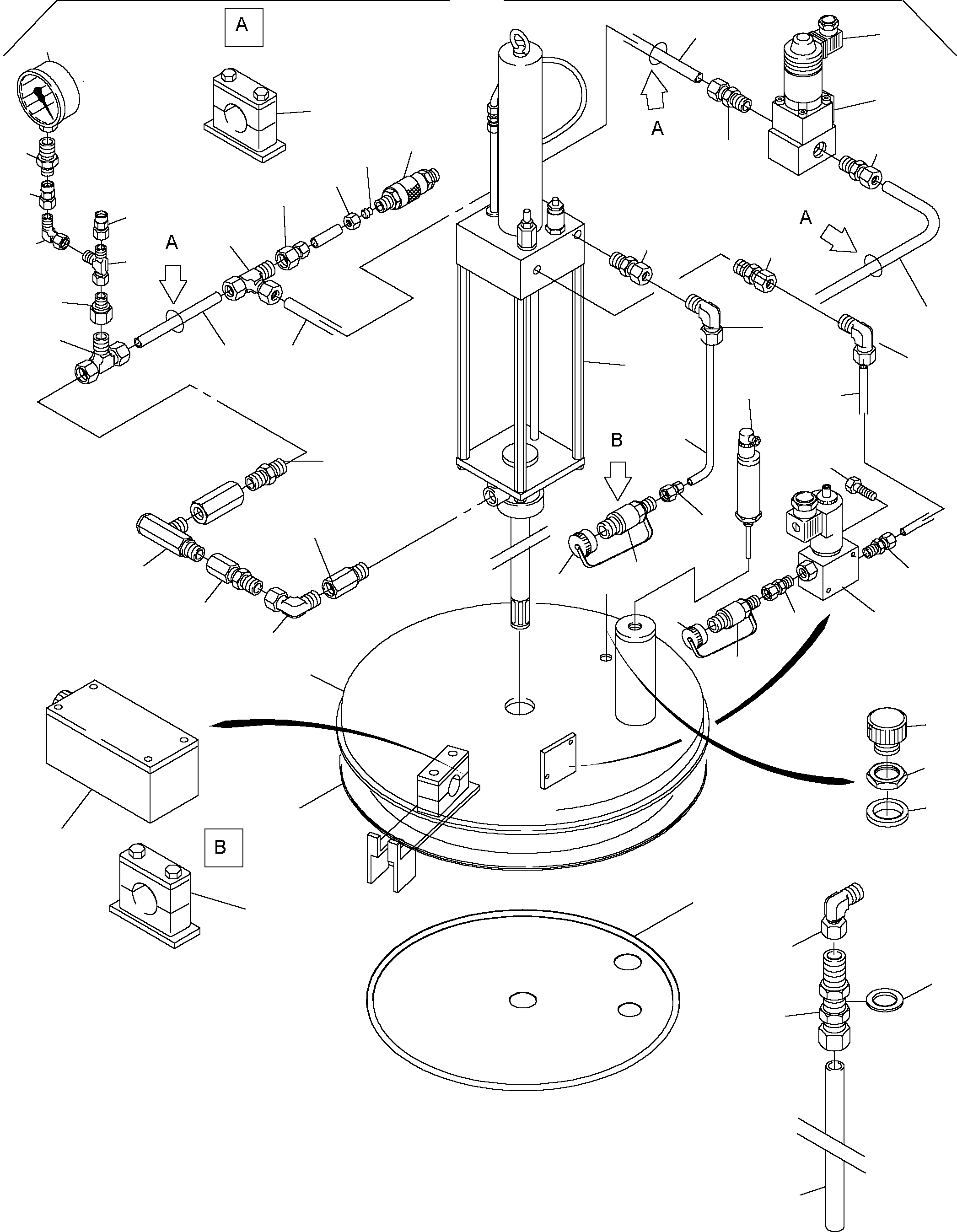 Lube pump station 906 404 40 KOMATSU