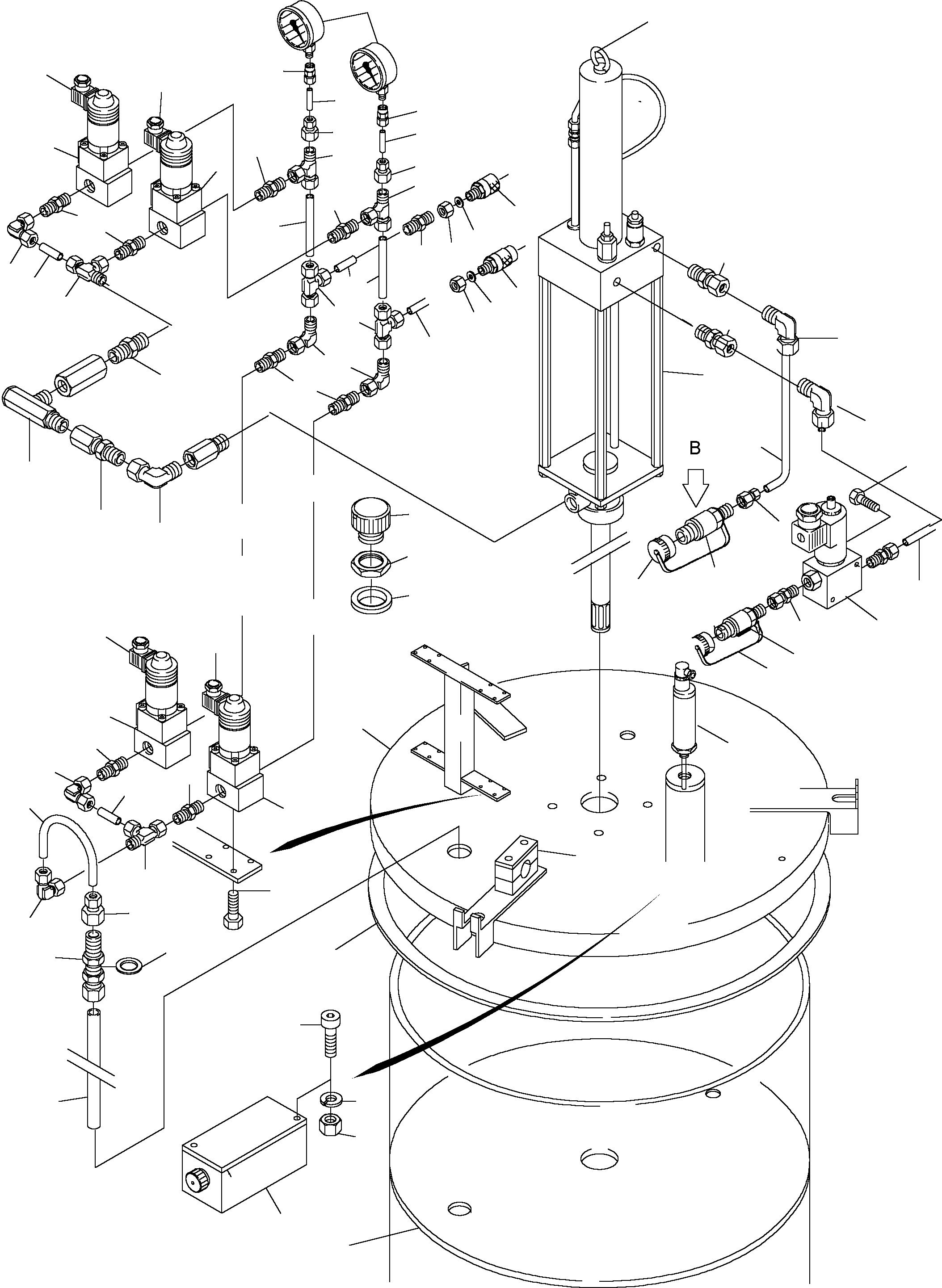 Lube pump station 906 403 40 KOMATSU