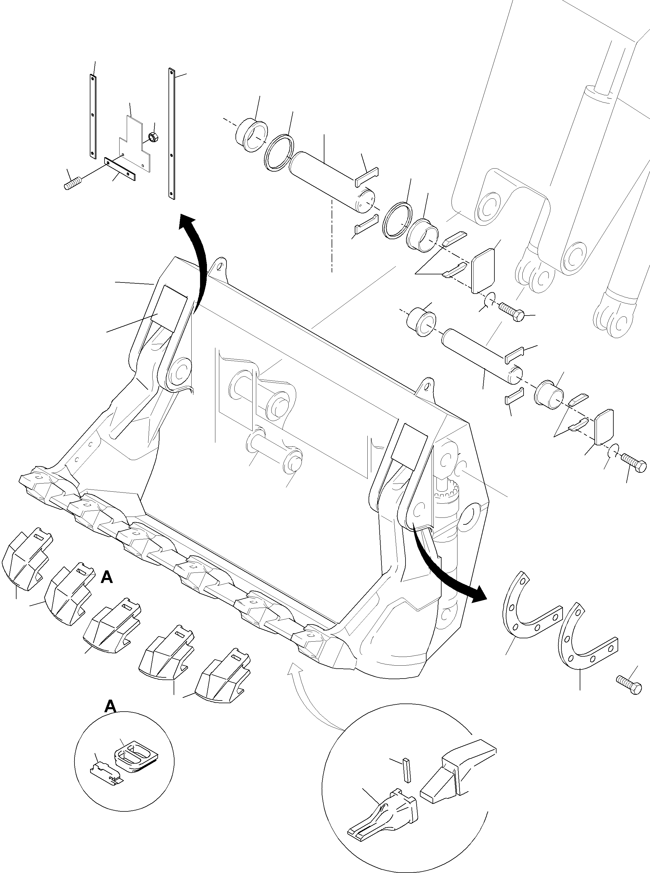 Болт 517445 98 KOMATSU