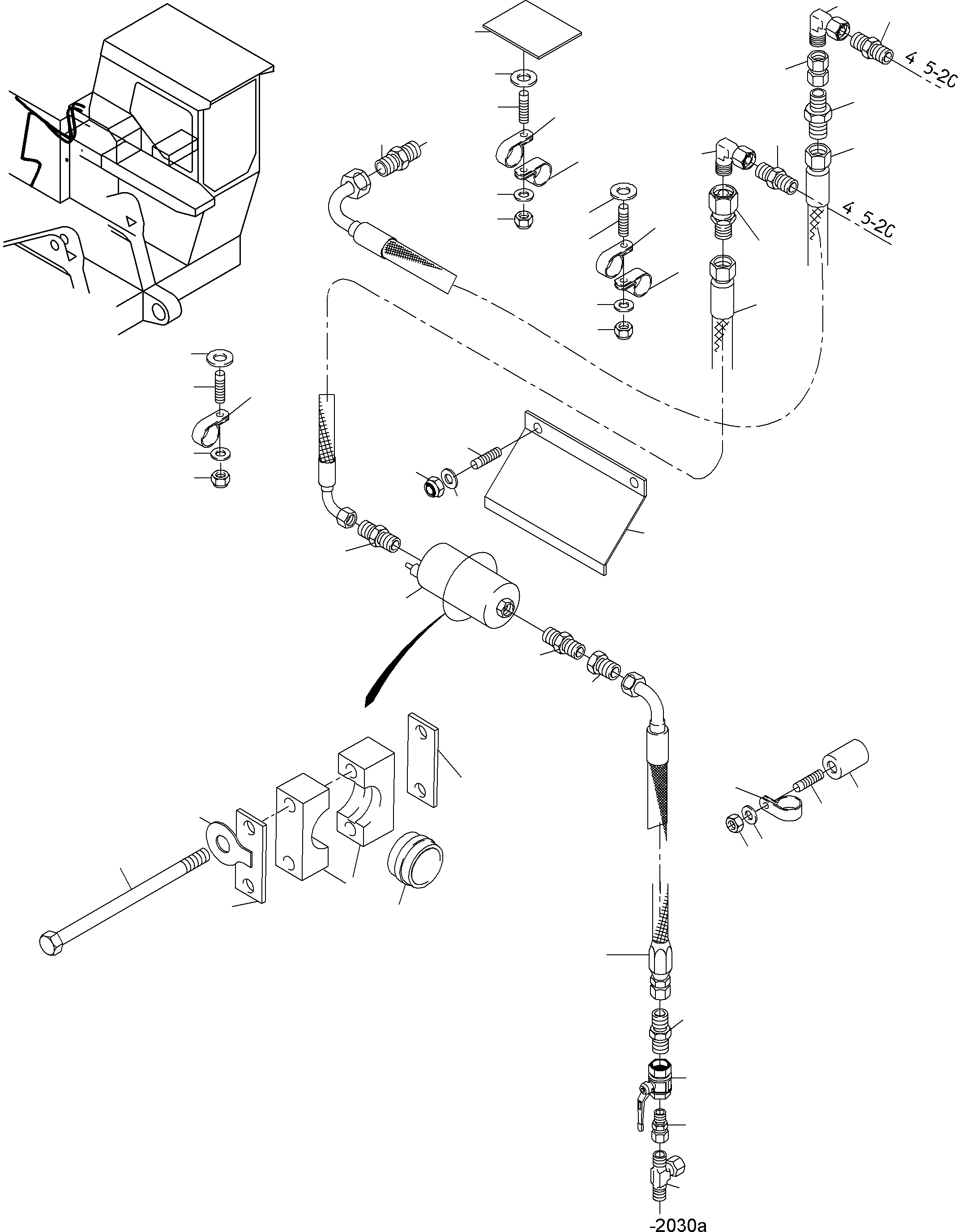 Шланг в сборе 940 712 40 KOMATSU