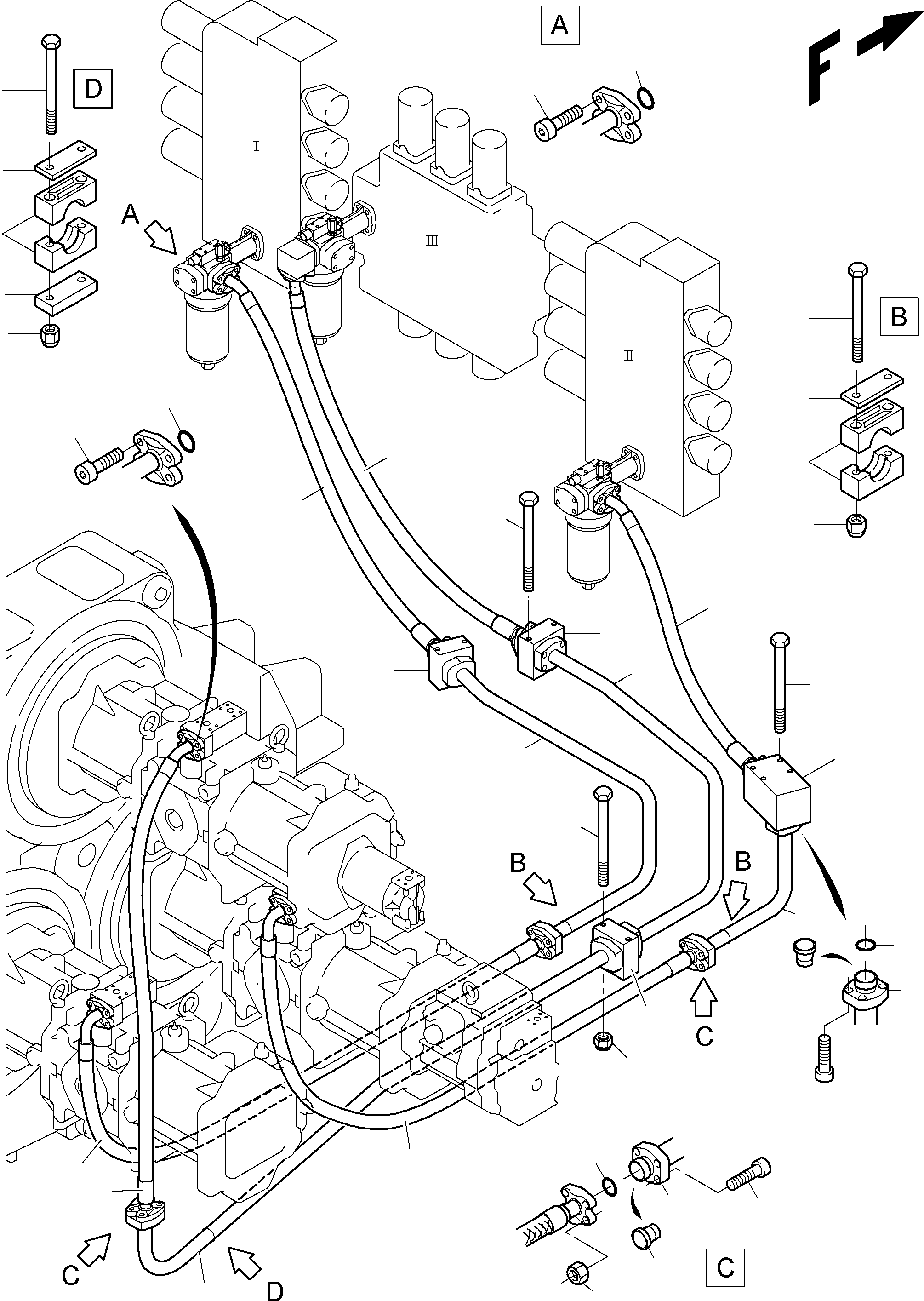 Труба в сборе 795 765 73 KOMATSU