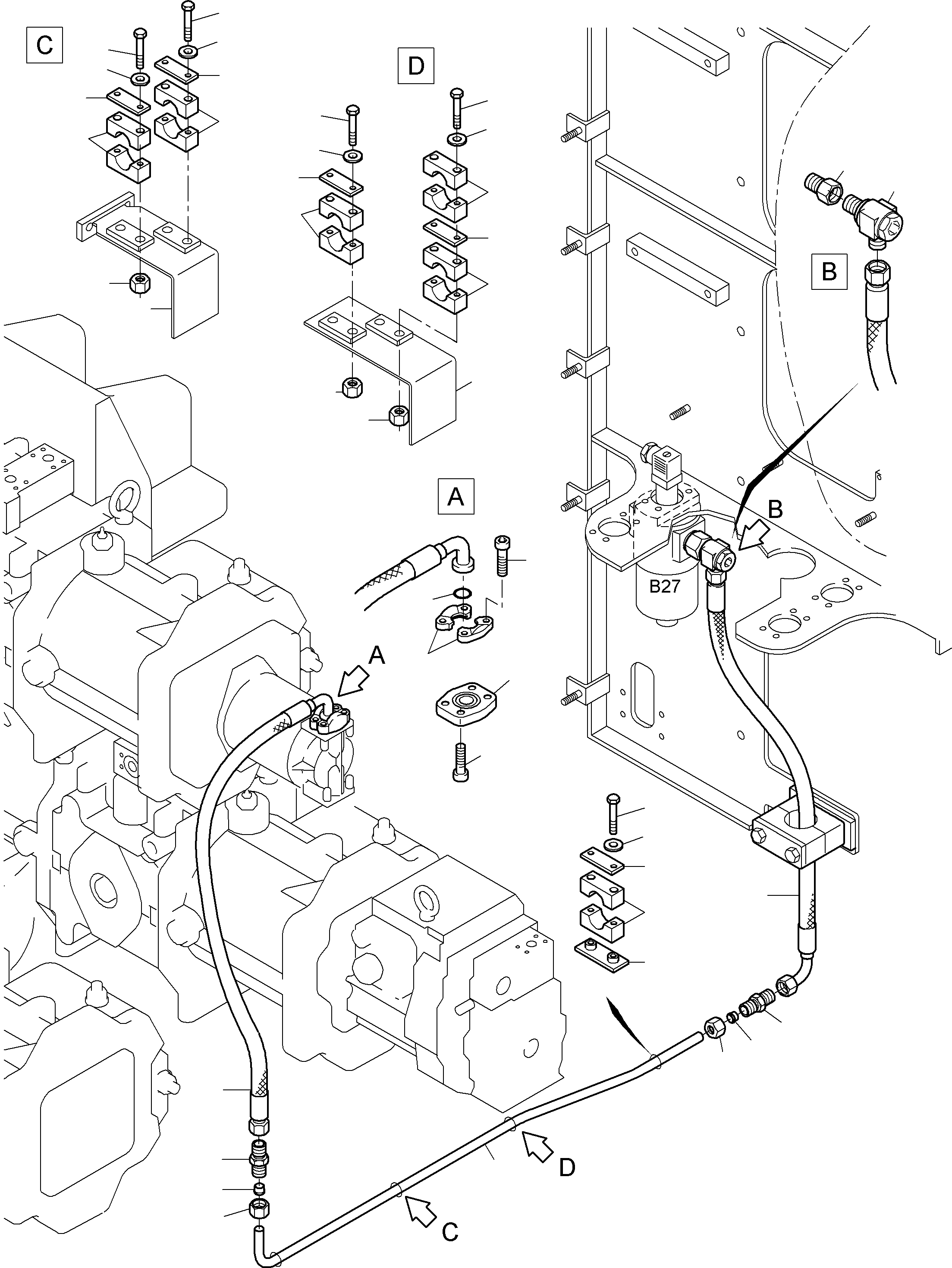 Уплотнение фланца 940 232 40 KOMATSU