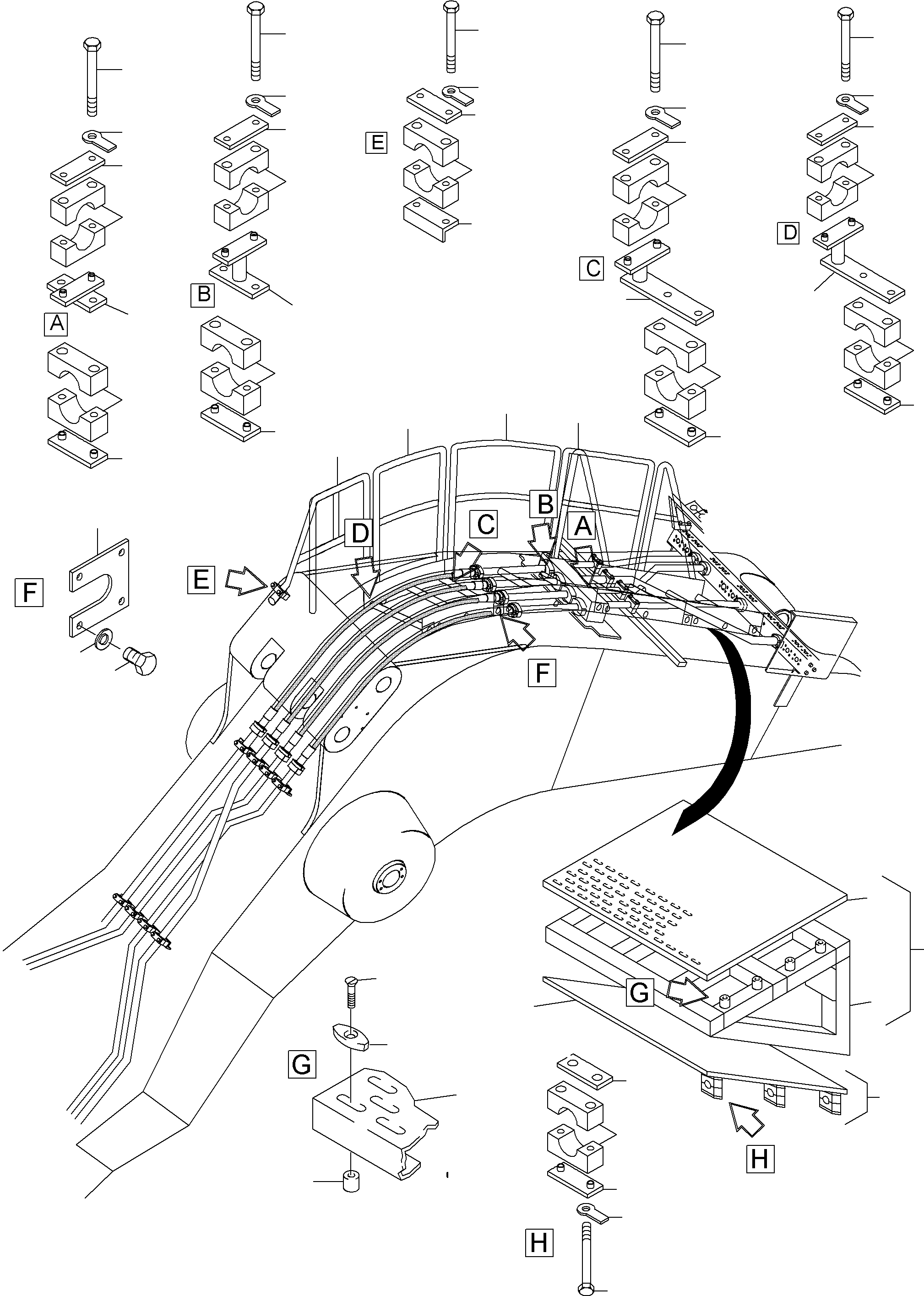 Фиксатор 937 669 40 KOMATSU
